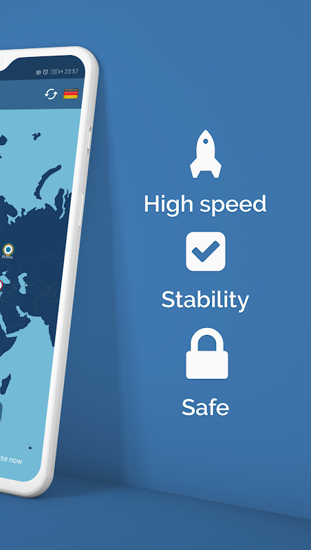 Easy VPN Free - Unlimited Secure VPN Proxy स्क्रीनशॉट 1