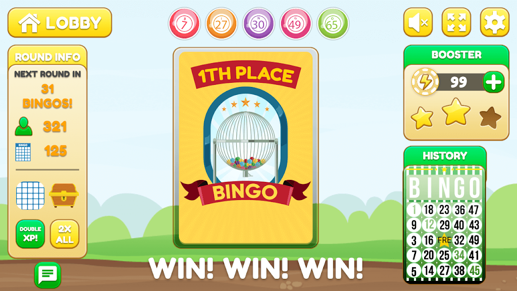 Bingo King-Free Bingo Games-Bingo Party-Bingo Ekran Görüntüsü 3