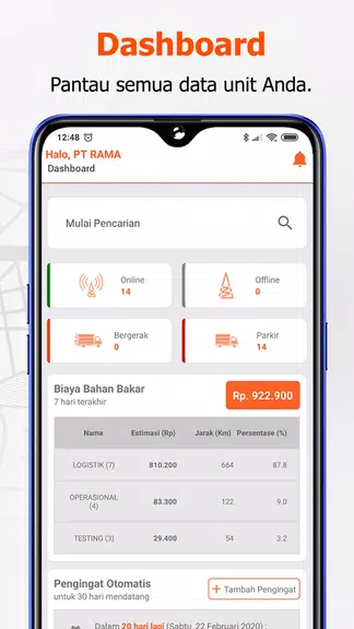 ORIN - GPS Tracking and Automa Captura de pantalla 0