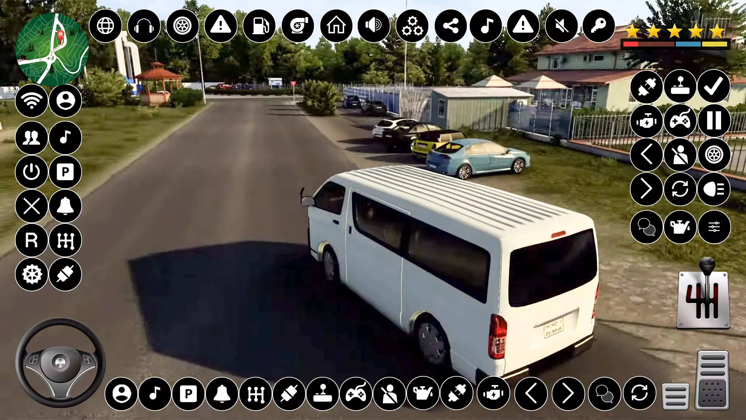 Car Games Dubai Van Simulator Скриншот 1