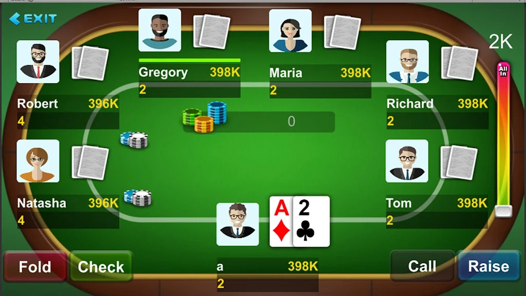 Casino Poker 777 Game ภาพหน้าจอ 2