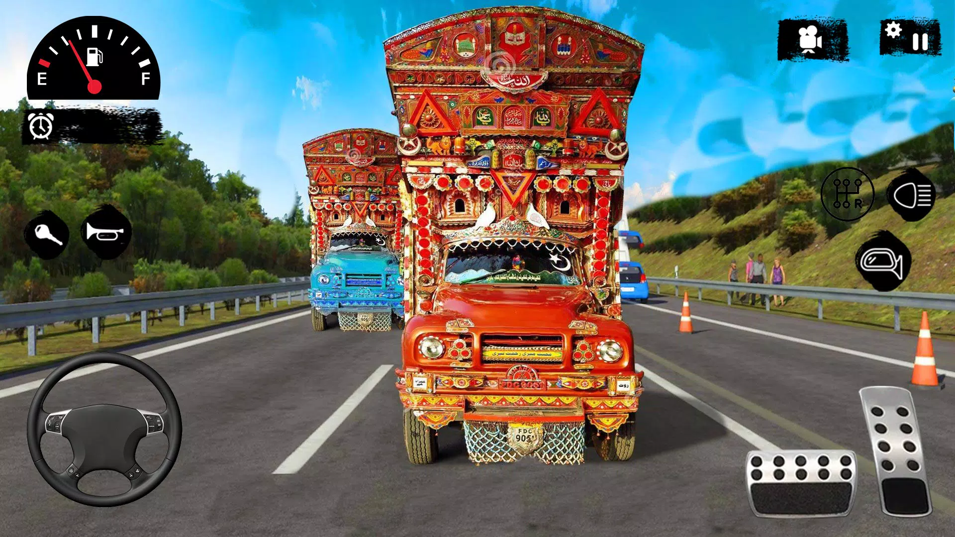 Pakistani Truck Game 3D Drive Capture d'écran 0