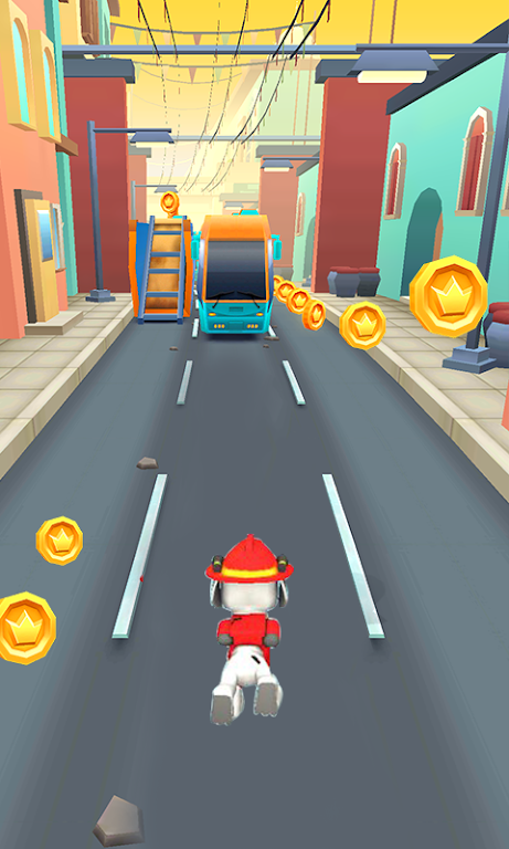 Run Paw Run Patrol Rush Dash Capture d'écran 1