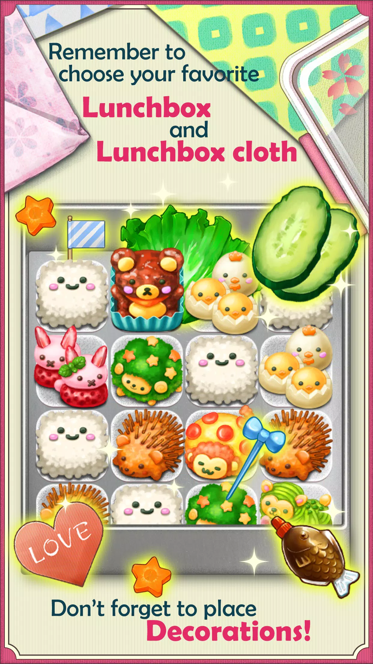 Fluffy! Cute Lunchbox Captura de tela 2