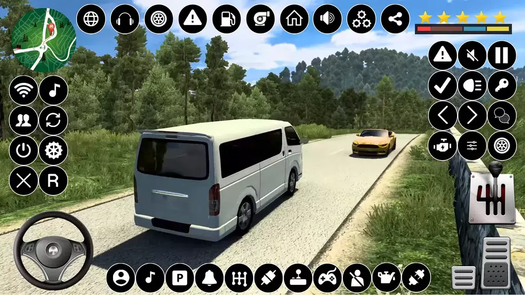 Van Simulator Dubai Car Games Tangkapan skrin 2