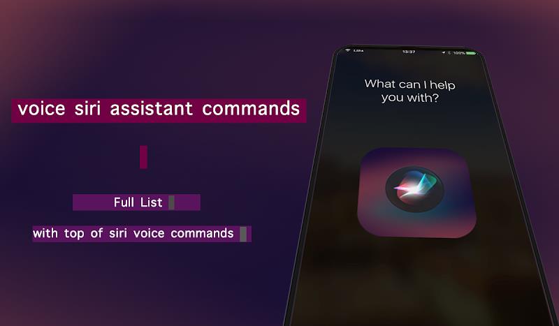 Siri Assistnt voice commands Capture d'écran 3