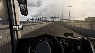 Bus Simulator : US Bus Rode Tangkapan skrin 0