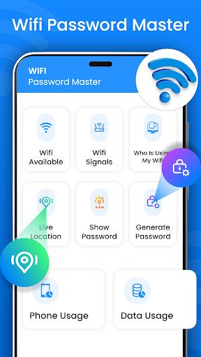 Wifi Password Master Key Show Tangkapan skrin 2