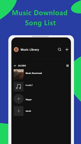 MP3 Downloader - Music Player Tangkapan skrin 2