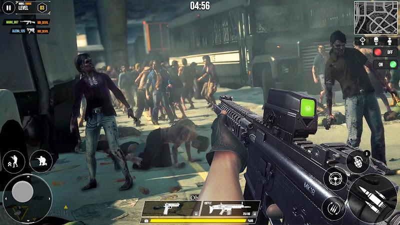 Dead Zombie Survival Shooter Zrzut ekranu 2