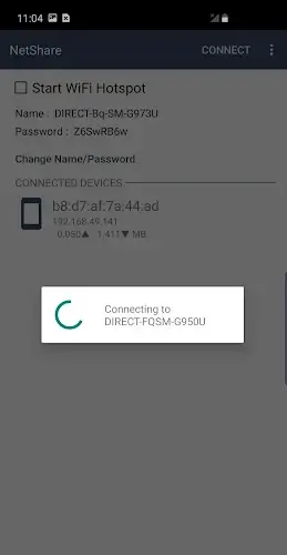 NetShare - No-root-tethering Ekran Görüntüsü 2