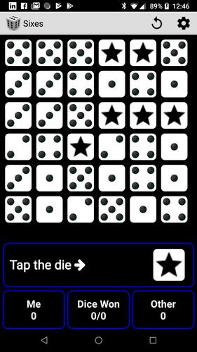 Schermata Sixes 0