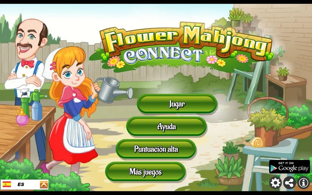 Flower Mahjong Flores Captura de tela 0