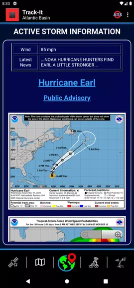 Track-It Hurricane Tracker应用截图第1张