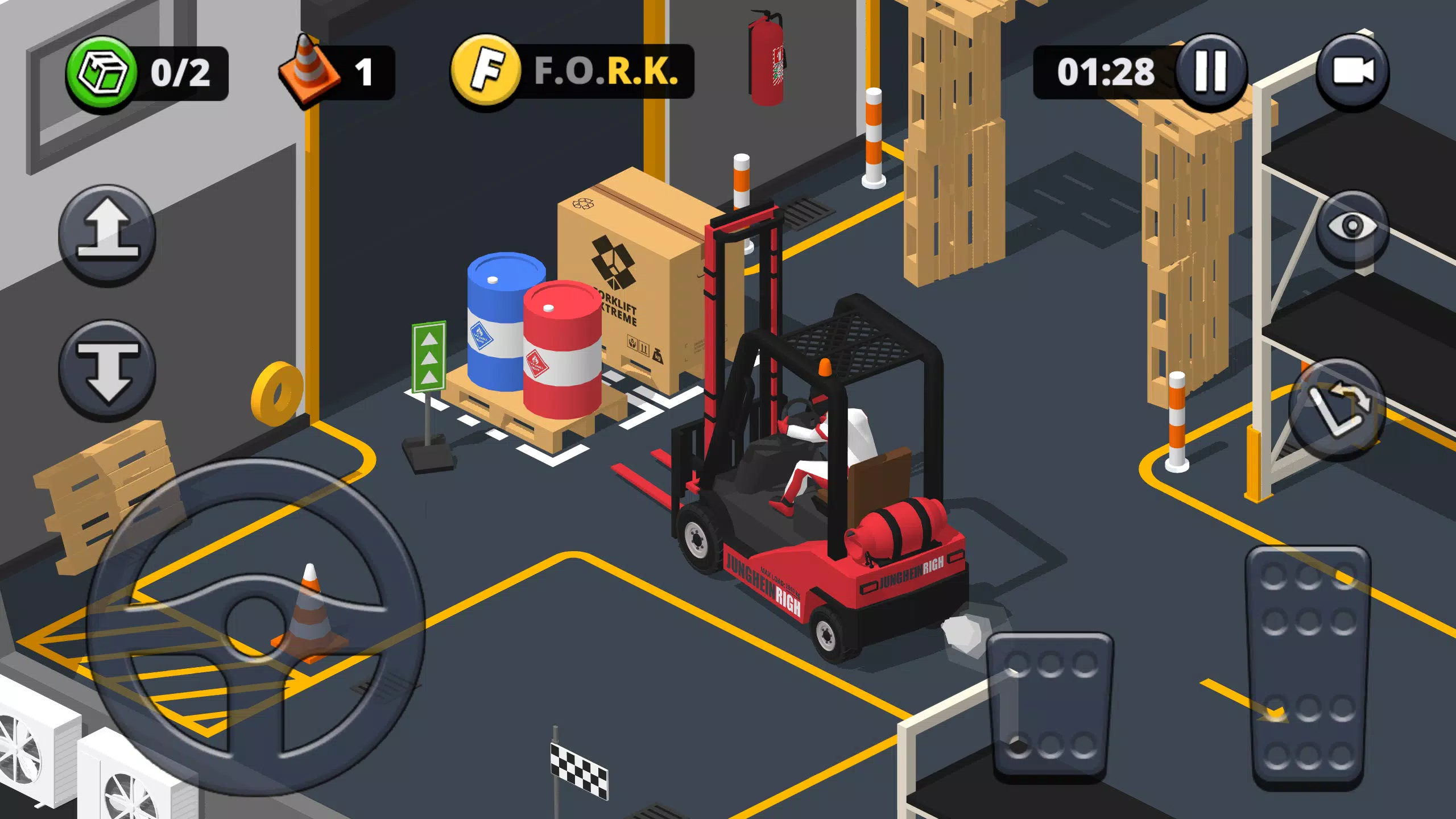 Forklift Extreme Simulator Zrzut ekranu 2