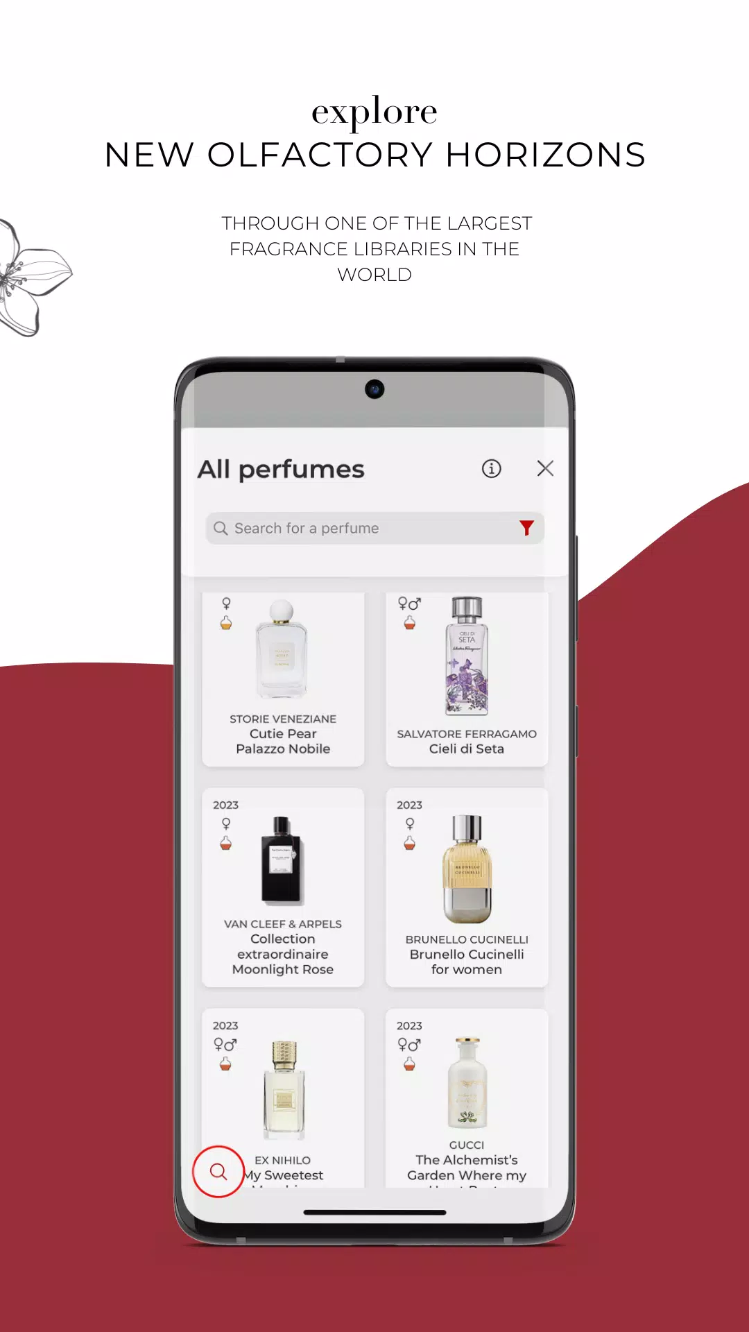 PERFUMIST Perfumes Advisor Скриншот 1