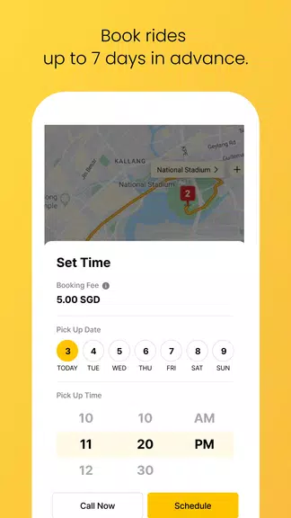 Schermata TADA - Taxi, Cab, Ride Hailing 1