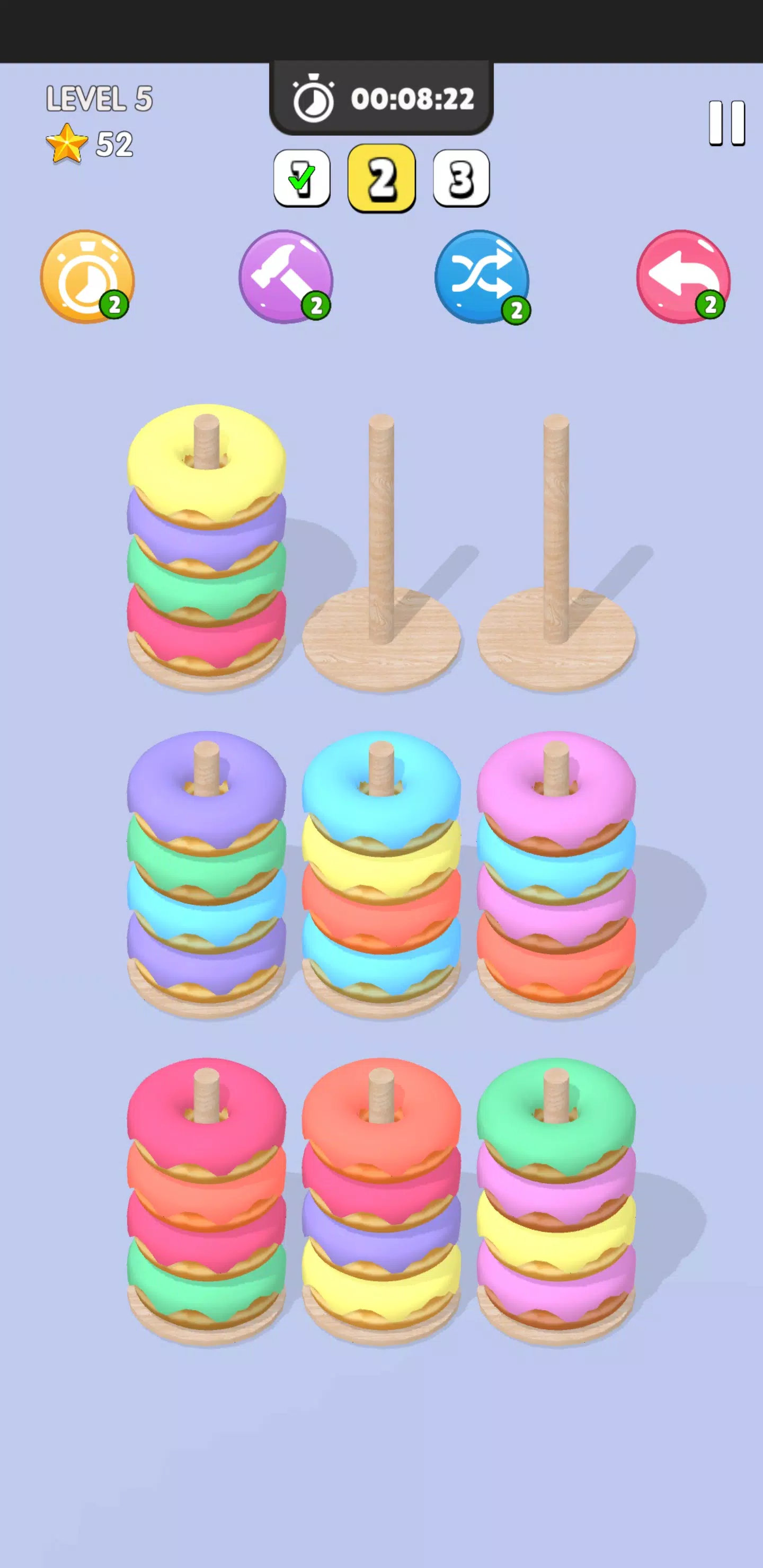 Donut Sort স্ক্রিনশট 0