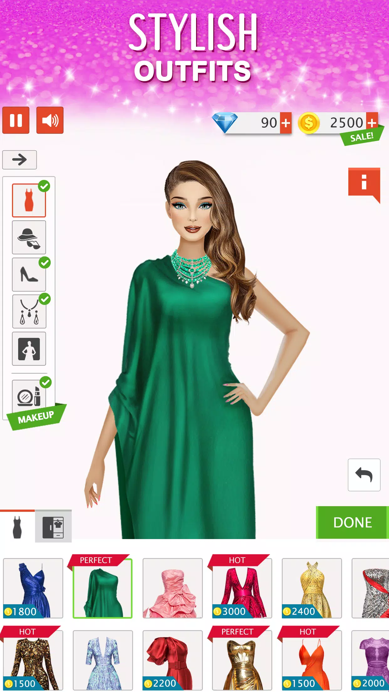 Fashion Stylist: Dress Up Game Screenshot 1