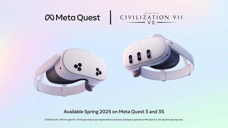 Civilization 7 VR Will Be a Meta Quest 3 Exclusive, Hopefully with Better UI Than On Steam