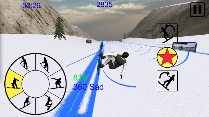 Snowboard Freestyle Mountain Screenshot 2