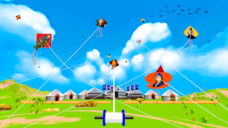 Osman Gazi kite flying 3d game應用截圖第2張