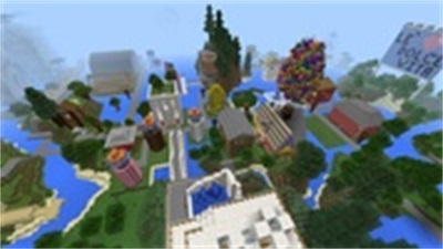 best village MCPE map Screenshot 2