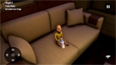 Scary Baby In Dark Haunted House Screenshot 1