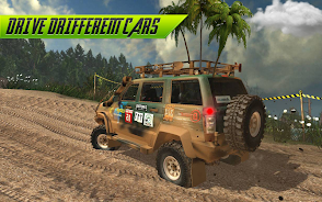 Offroad Jeep Driving Simulator 스크린샷 1