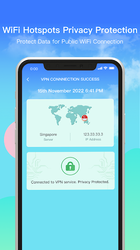 Crystal Proxy: Super VPN Proxy Captura de pantalla 3