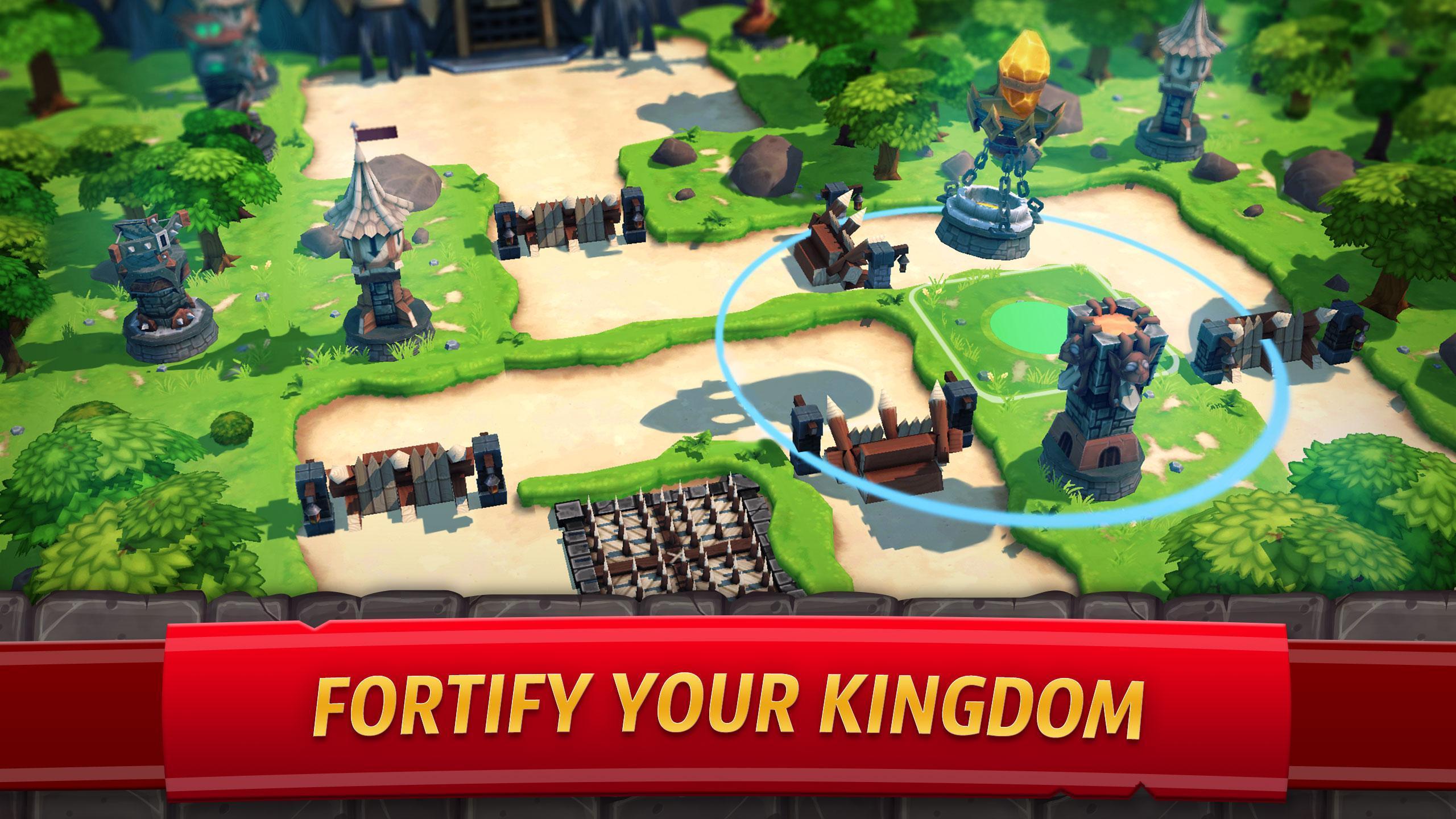 Royal Revolt 2: Tower Defense Captura de tela 1