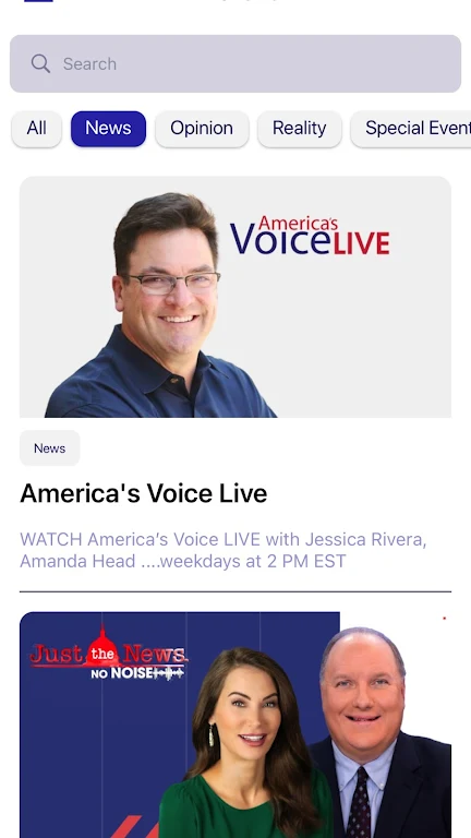 Real America’s Voice News Скриншот 1