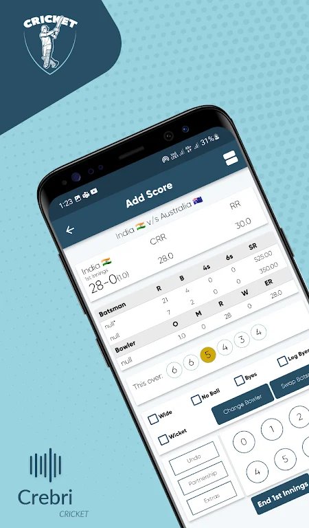 Crebri Cricket应用截图第2张
