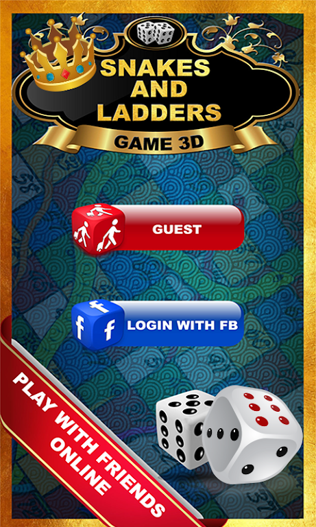 Snakes And Ladders Star:2019 New Dice Game Скриншот 0