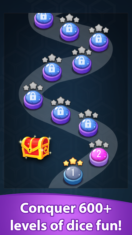 Dice Match Line Puzzle Games ภาพหน้าจอ 2