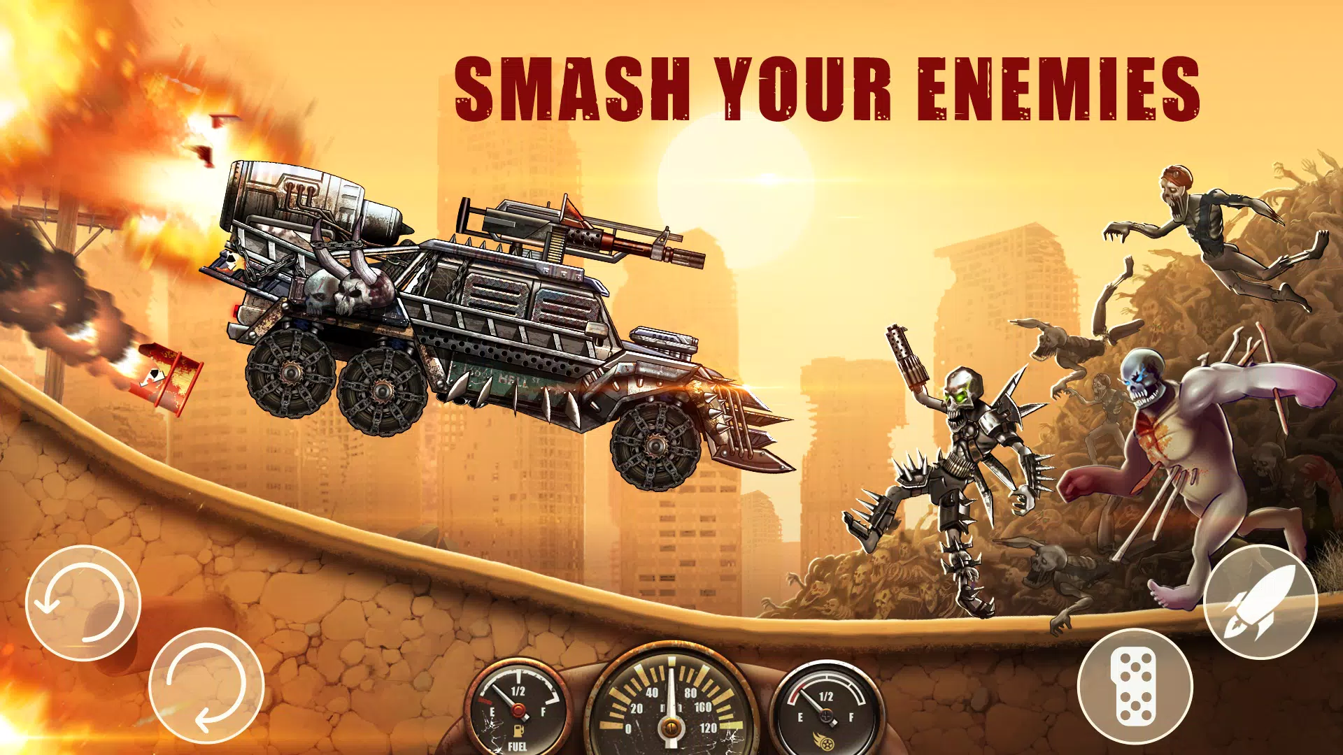 Zombie Hill Racing Screenshot 2