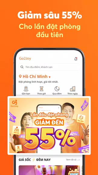 Go2Joy - Hourly Booking App ภาพหน้าจอ 2