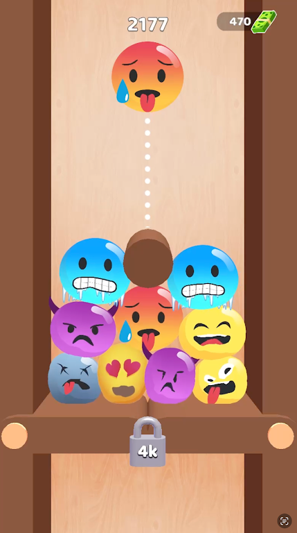 Emoji Blitz: Merge Puzzle Game Schermafbeelding 2