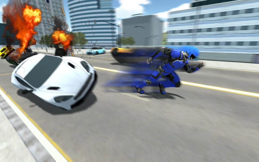 Fastest Light Speed Robot Supe Screenshot 2