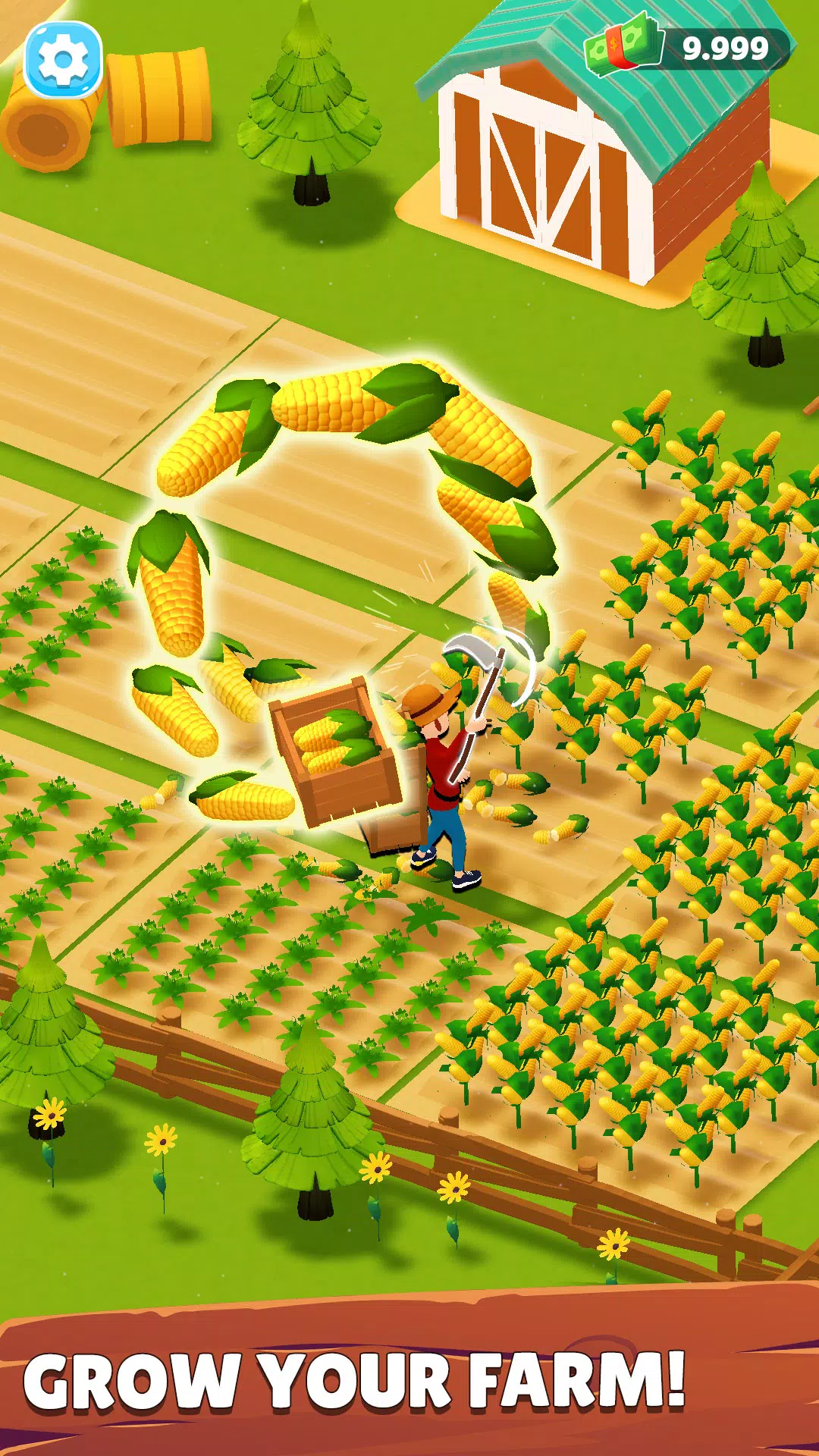 Crop to Craft - Idle Farm Game スクリーンショット 0