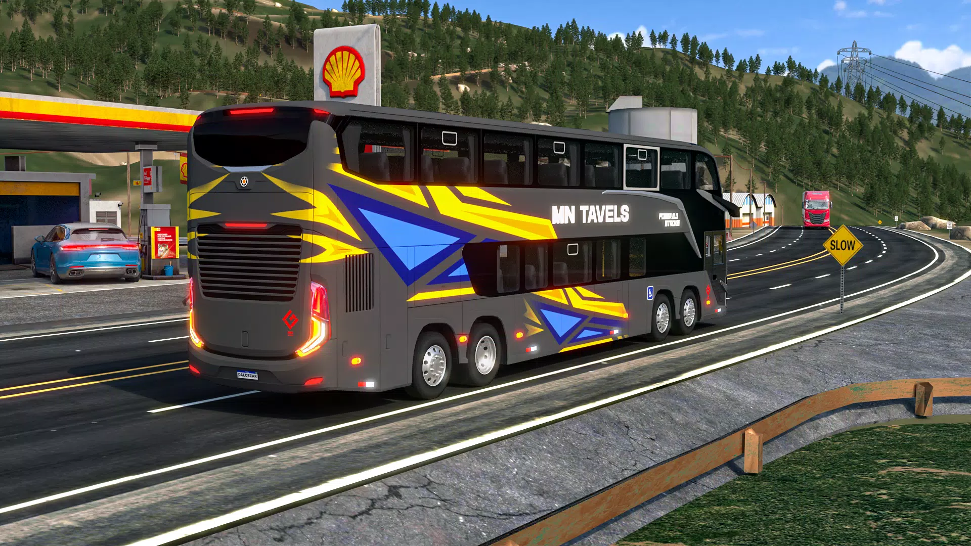 Bus Coach Simulator: City Bus Schermafbeelding 1