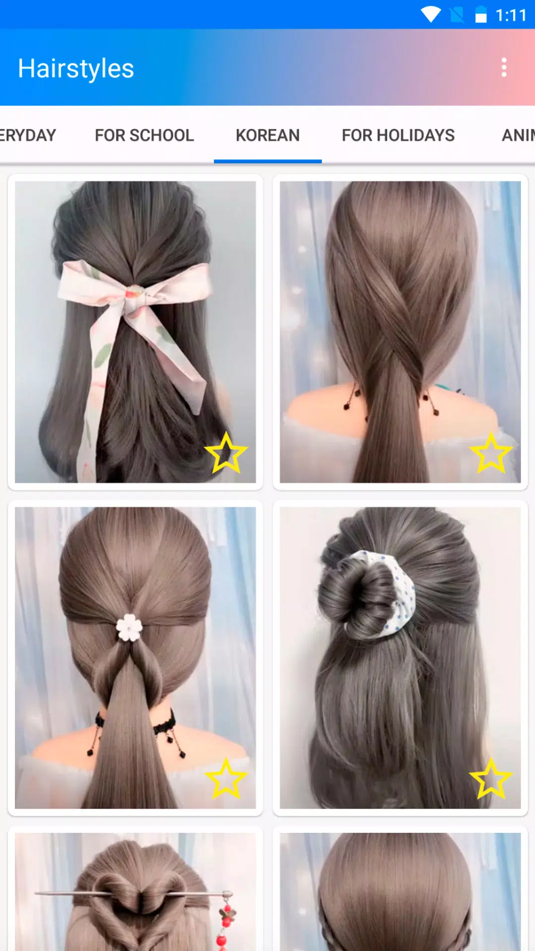 Easy hairstyles step by step Скриншот 1