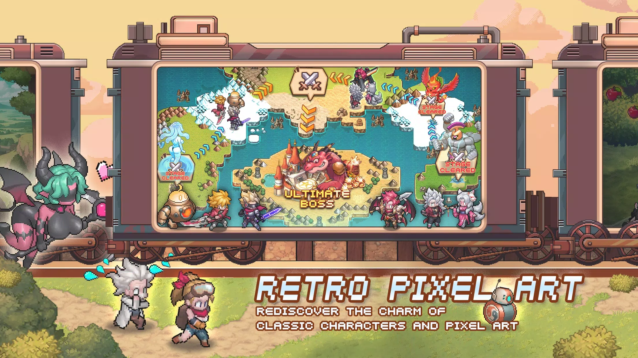 Realms of Pixel: Tech & Magic Screenshot 2