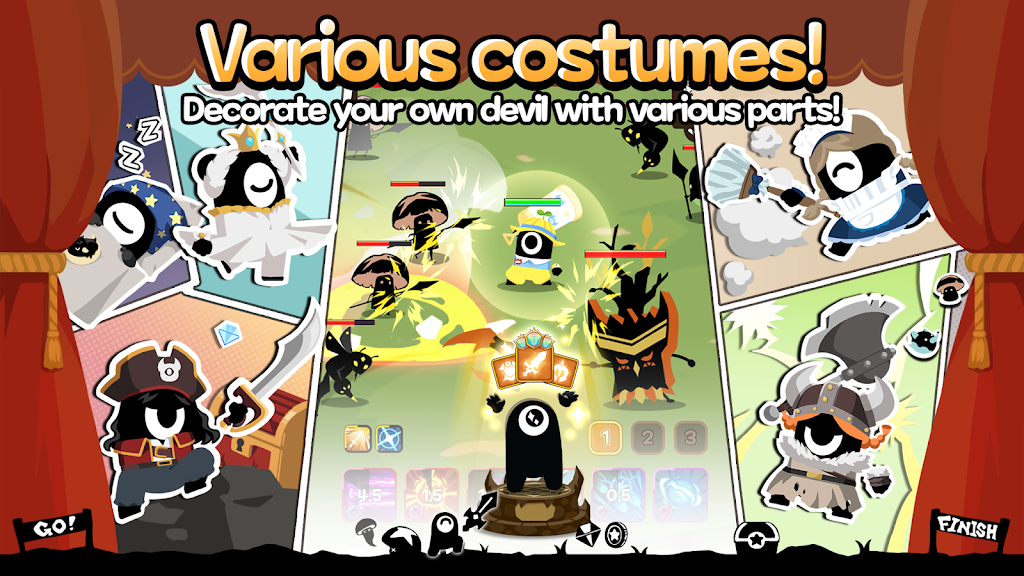 Awesome Devil: Idle RPG ภาพหน้าจอ 2