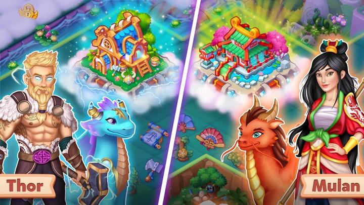 Tales & Dragons: Merge Puzzle Capture d'écran 1