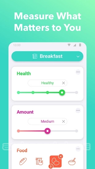 Nutrilio Food Journal Water & Weight Tracking Ảnh chụp màn hình 1