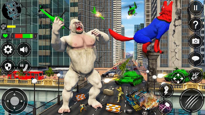 Angry Gorilla: City Rampage स्क्रीनशॉट 0