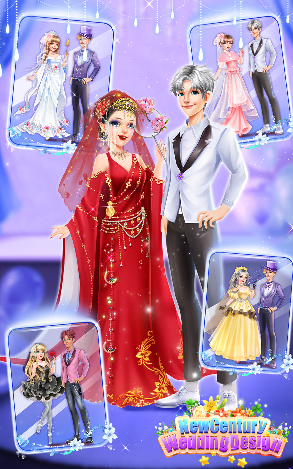 Century Wedding dressup Design 스크린샷 0