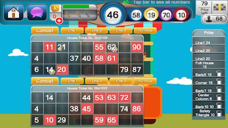 Housie Super: 90 Ball Bingo ภาพหน้าจอ 0