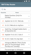 RMTS BRTS Time Table Screenshot 3